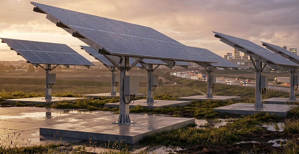 Solar Taşıyıcı Konstrüksiyon